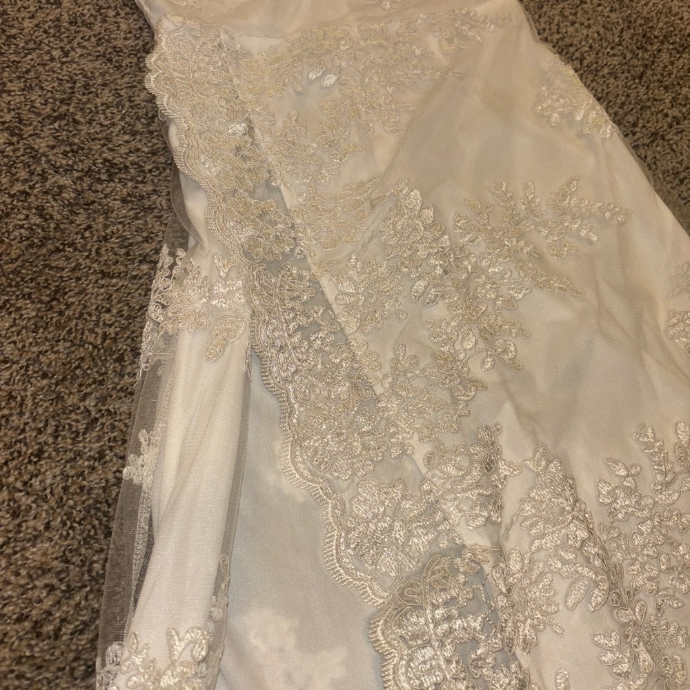 Lace High Slit Dress - Picture 7 of 7